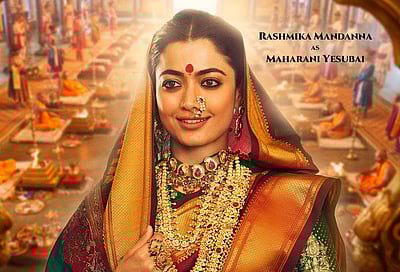 சத்ரபதி சம்பாஜி மனைவியாக ரஷ்மிகா: போஸ்டர் வெளியீடு!