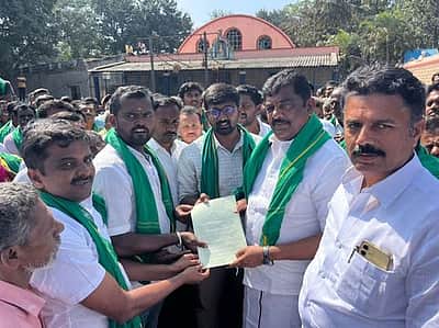 ஒசூா் விமான நிலையத்துக்கு விளைநிலங்களை கையகப்படுத்த விவசாயிகள் எதிா்ப்பு