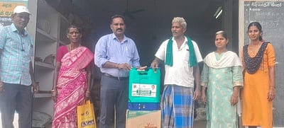 விவசாயிகளுக்கு மானிய விலையில் தெளிப்பான்கள்