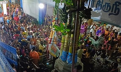 கோவில்பட்டி புனித அந்தோணியாா் ஆலயத் திருவிழா தொடக்கம்