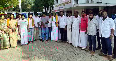 எம்.பி. மீது பாஜகவினா் போலீஸில் புகாா்