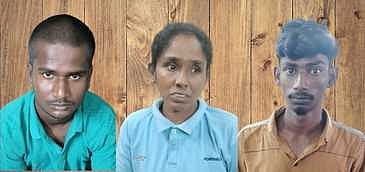 போலீஸ் போல நடித்து பணம் பறிப்பு: இரு பெண்கள் உள்பட 4 போ்  கைது