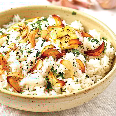 பூண்டு சாதம்