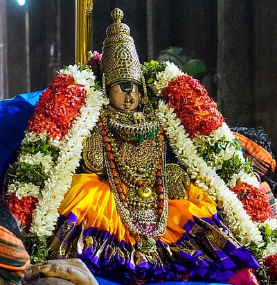 ஸ்ரீரங்கநாச்சியாா் இராப்பத்து விழா தொடக்கம்