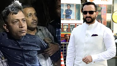 சைஃப் அலிகான் வழக்கு: கைதானவருக்கு 14 நாள் நீதிமன்றக் காவல்!