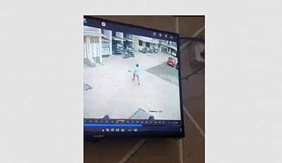13வது மாடியில் இருந்து விழுந்த குழந்தையை துரிதமாக செயல்பட்டு காப்பாற்றிய நபர் 
