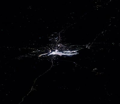 விண்வெளியிலிருந்து மகா கும்பமேளா: புகைப்படங்களை வெளியிட்ட நாசா வீரர்!