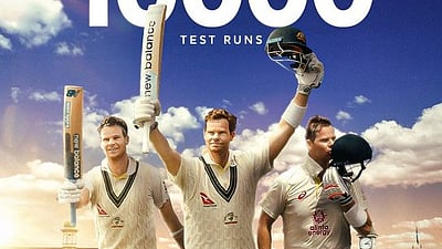 10,000 ரன்களை கடந்தார் ஸ்டீவ் ஸ்மித்! டெஸ்ட் கிரிக்கெட்டில்..! 
