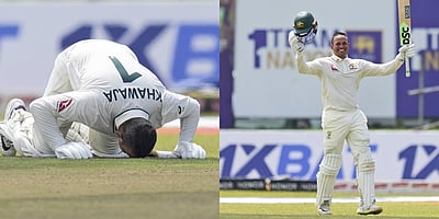 ஒவ்வொரு சதமும் இறைவனால் தரப்படுகின்றன..! கவாஜாவின் வெற்றி ரகசியம்!  