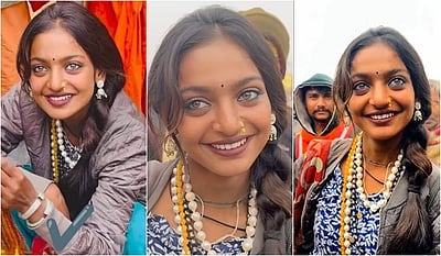 நடிகையாக அறிமுகமாகும் கும்பமேளாவைக் கலக்கிய அழகு நட்சத்திரம் மோனலிசா!