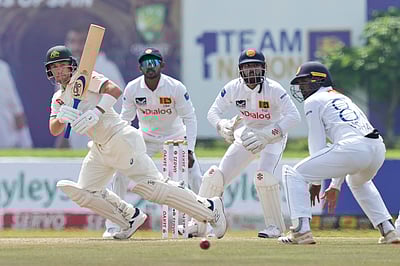 தேநீர் இடைவேளை: 600 ரன்களை எட்டிய ஆஸி.! 