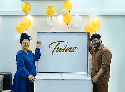 சினேகன் - கன்னிகா தம்பதிக்கு இரட்டைக் குழந்தைகள்!