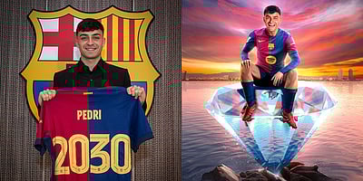 பார்சிலோனாவின் வைரம் பெட்ரிக்கு 2030 வரை ஒப்பந்தம் நீட்டிப்பு..! யாரெல்லாம் தக்கவைப்பு? 