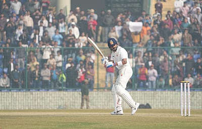 12 ஆண்டுகளுக்குப் பிறகு களமிறங்கிய கோலி! 6 ரன்களில் அவுட்!