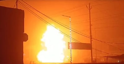 காசியாபாத்தில் எரிவாயு சிலிண்டர்கள் வெடித்து விபத்து