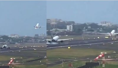 மும்பை விமான நிலையத்தில் விபத்து: கார் மோதியதில் 5 பேர் காயம், ஓட்டுநர் கைது 