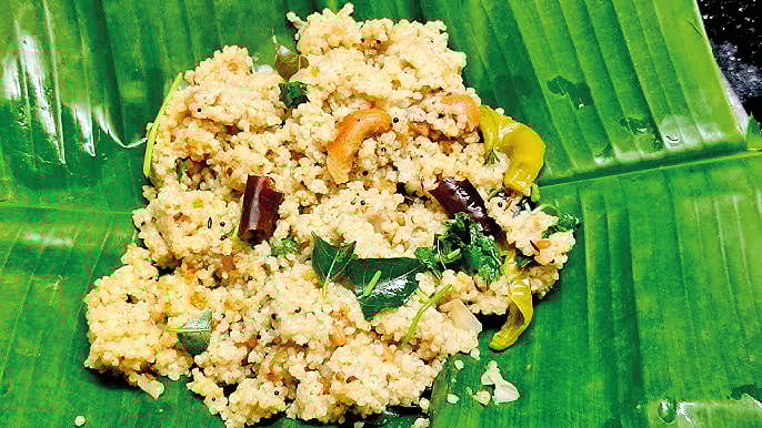 வரகு அரிசி உப்புமா