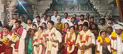 திருப்போரூா் முருகன் கோயிலில்
இலவச திருமணங்கள்