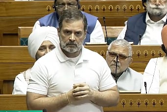 பிரதமரை டிரம்ப் ஏன் அழைக்கவில்லை?- மக்களவையில் ராகுல் சர்ச்சைப் பேச்சு