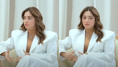 கேரவனில் நடந்த துயரம்..! மீட்சியடைந்த தருணம் குறித்த பேசிய தமன்னா! 