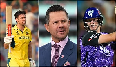 காயத்தால் விலகிய மார்ஷுக்கு பதிலாக பிக்-பாஸ் நாயகன்! ரிக்கி பாண்டிங் பரிந்துரை!