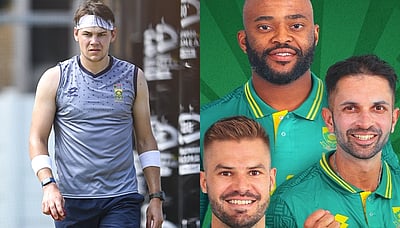 முத்தரப்பு ஒருநாள் தொடர்: தென்னாப்பிரிக்க அணி அறிவிப்பு!