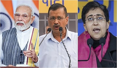 தில்லி தேர்தல்: பிரதமர் மோடி, கேஜரிவால், அதிஷி வாழ்த்து!