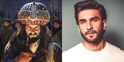 மறுவெளியீடான பத்மாவத்..!அலாவுதீன் கில்ஜி கதாபாத்திரம் குறித்து பேசிய ரன்வீர் சிங்! 