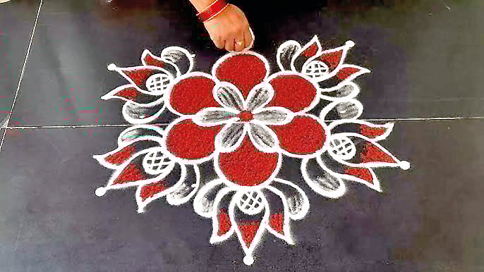 விதவிதமான கோலங்கள் போடுவது எப்படி?