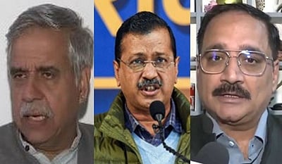 தில்லி வாக்கு எண்ணிக்கை நிலவரம்: பாஜக 36,  ஆம் ஆத்மி கட்சி 16-ல் முன்னிலை