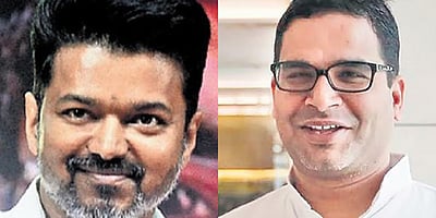 விஜய்-பிரசாந்த் கிஷோா் சந்திப்பு