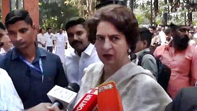 பிரேன் சிங் ராஜிநாமா வெகு நாள்களுக்கு முன்பே நடந்திருக்க வேண்டியது: பிரியங்கா!