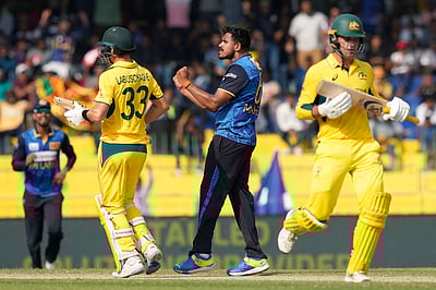 தீக்‌ஷனா அசத்தல் பந்துவீச்சு..! 49 ரன்கள் வித்தியாசத்தில் இலங்கை வெற்றி!