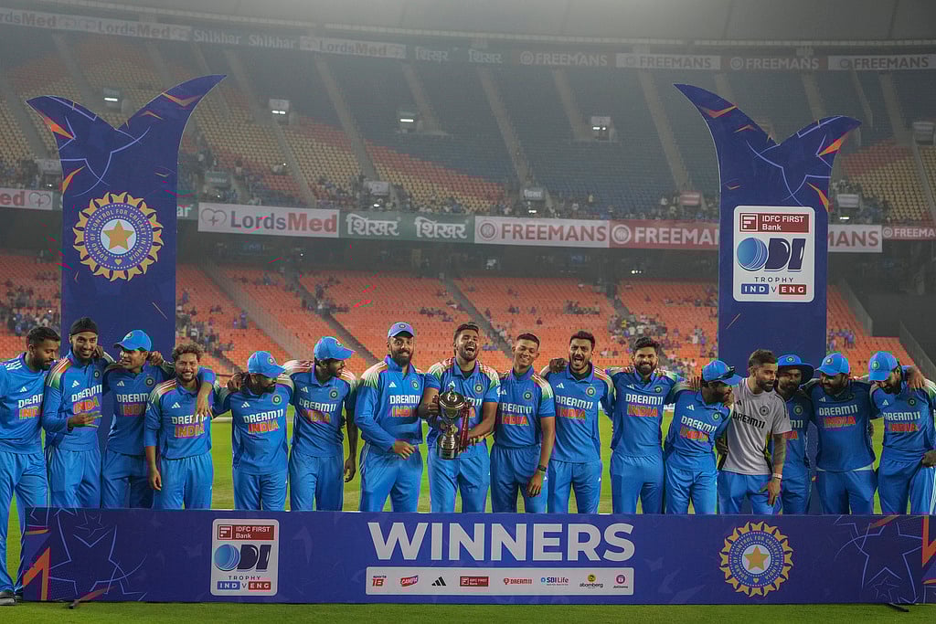 தொடரை வென்ற இந்திய அணி.