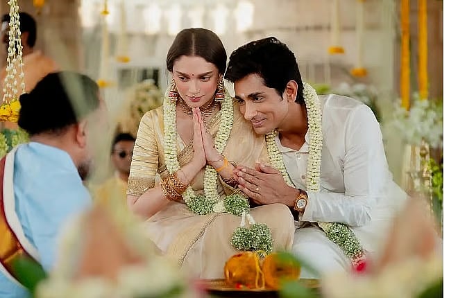 சித்தார்த் - அதிதி ராவ் ஹைதரி