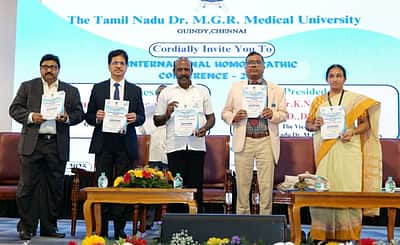 சர்வதேச ஹோமியோபதி  மாநாடு:  300 ஆய்வுக் கட்டுரைகள் சமர்ப்பிப்பு!
