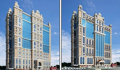 சென்னை சென்ட்ரல் கோபுரக் கட்டடத்திற்கு முதல்வர் அடிக்கல்!