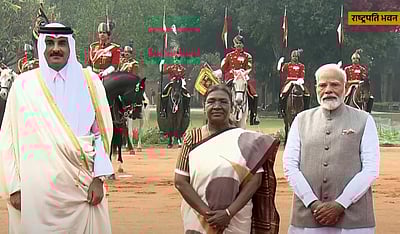 குடியரசுத் தலைவருடன் கத்தார் அரசர் சந்திப்பு! 