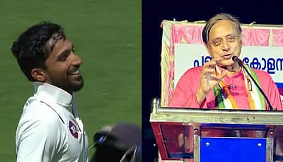 வரலாற்றுச் சாதனை படைத்த கேரள வீரரை பாராட்டிய சசி தரூர்! 