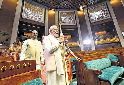 அருங்காட்சியகத்தில் இருந்த செங்கோல் மோடியால் நாடாளுமன்றத்துக்கு வந்தது: ஜெ.பி. நட்டா