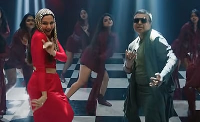 இமான் இசையில் ஆண்ட்ரியா குரலில் வெளியான லெவன் பட பாடல்!