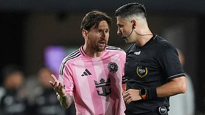 மெஸ்ஸி உள்பட 2 இன்டர் மியாமி வீரர்களுக்கு அபராதம்..!