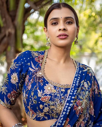 லெஹங்கா பியூட்டி... ஹெபாப் படேல்!