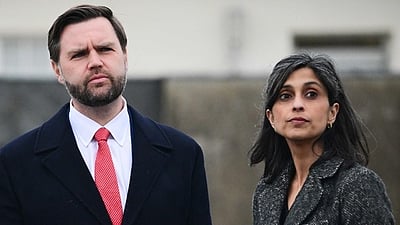 ரஷியாவுக்குச் செல்லுங்கள்! அமெரிக்காவில் ஜே.டி. வான்ஸுக்கு எதிர்ப்பு!