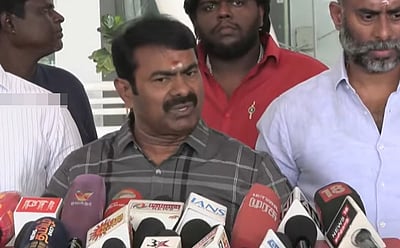 நான் பாலியல் குற்றவாளியா? கனிமொழிக்கு சீமான் பதில்! 