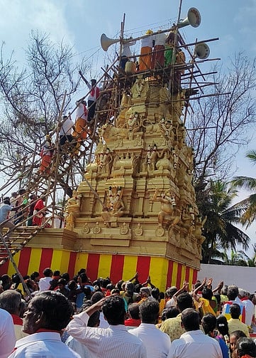 சாமுண்டீஸ்வரி, மாரியம்மன் 
கோயில் கும்பாபிஷேகம்