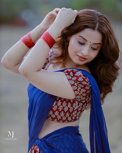 ஊஞ்சலாடும் இளமை... அர்த்தனா பினு! 