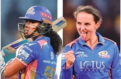 அமெலியா, ஹெய்லியால் மும்பை அபார வெற்றி: யுபி 150/9, மும்பை 153/4