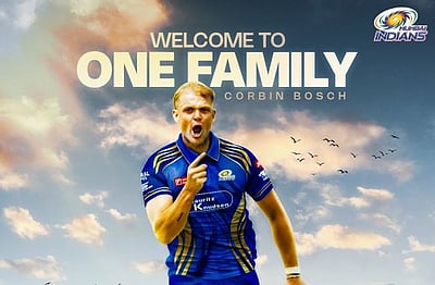 காயம் காரணமாக விலகிய வேகப் பந்துவீச்சாளர்; மும்பை இந்தியன்ஸில் இணைந்த ஆல்ரவுண்டர்!