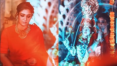 நயன்தாரா பகிர்ந்த மூக்குத்தி அம்மன் 2 பட விடியோ! 